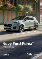 Ford Puma - cennik 2025 
